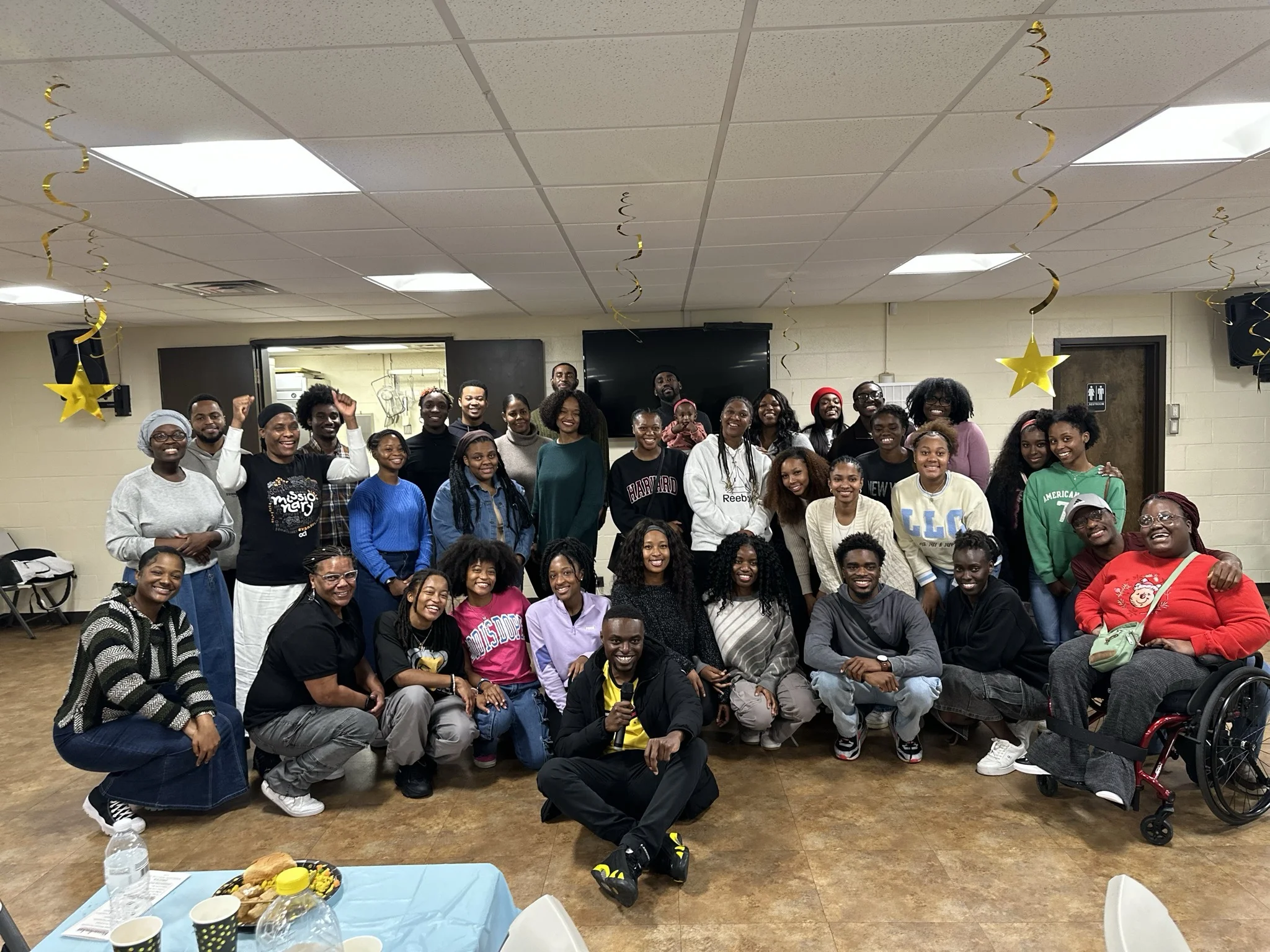 The Mogaka Events Ministry family gathering outdoors in Atlanta